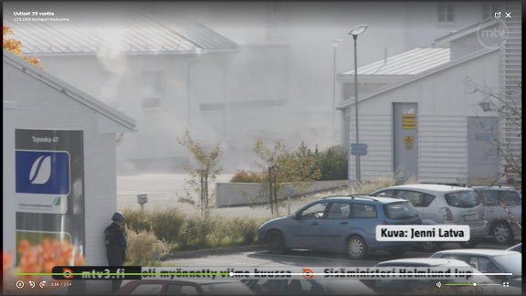 Kuvakaappaus mtv:n uutisista 23.9.2008.