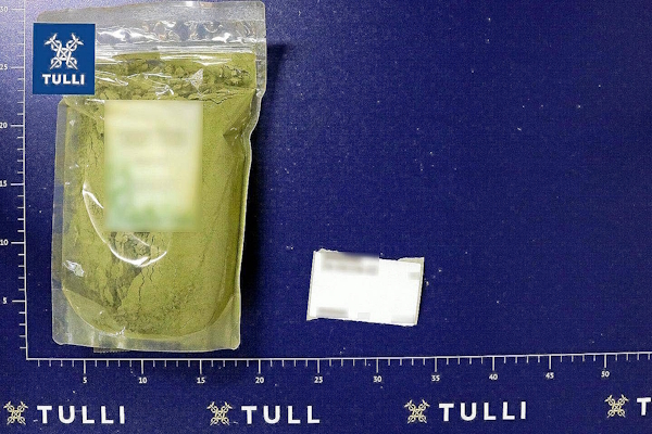 Tullin takavarikoimaa Kratomia.jpg