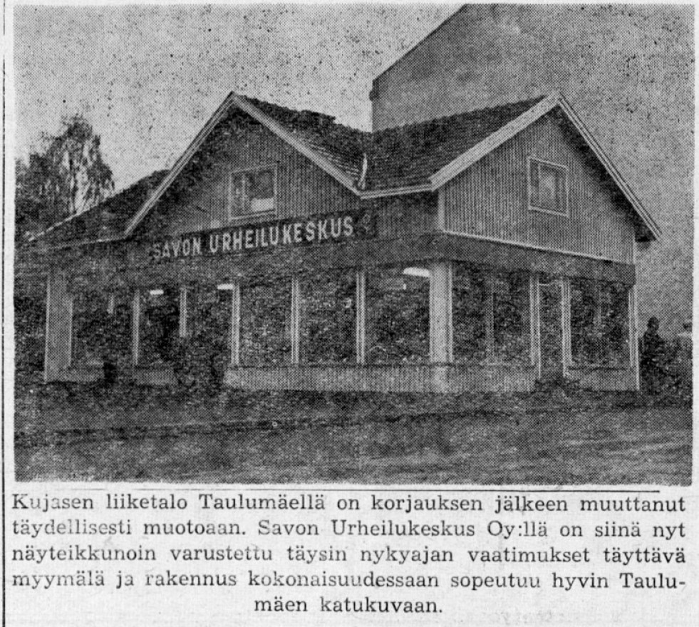 WL 7.10.1952, Savon urheilukeskus, kuva, Mikkelintie 40.jpg