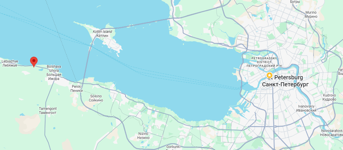 ammusvarasto Pietarin lähellä.PNG