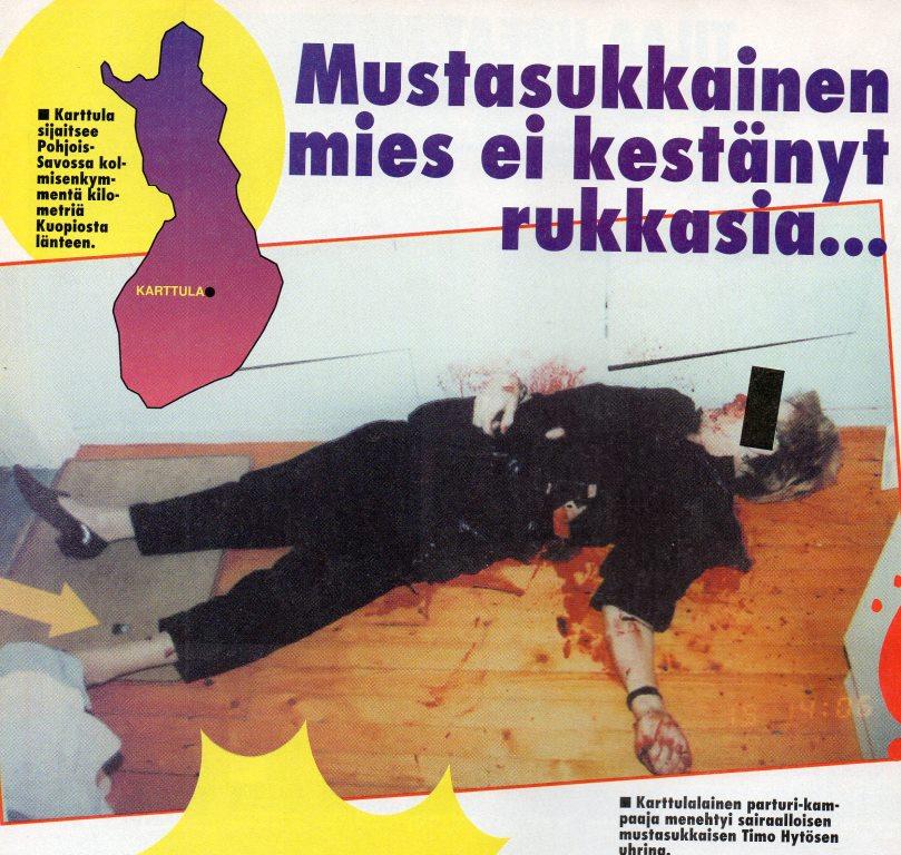 Erään parisuhteen lopullinen sinetti. Kuva poliisi.