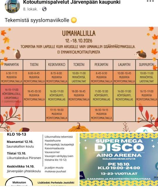 Järvenpään kaupunki groomaa