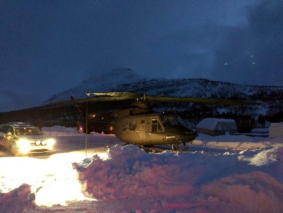 Armeijan kopterin päälle vedettiin tänään huppu.