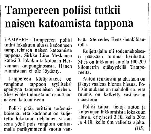 HS 28.10.1995 Sirkka Liisa Meskanen.jpg