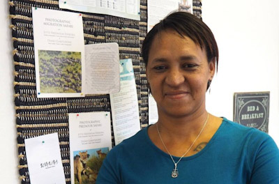 Joy Daniels johtaa Kapkaupungissa majoitusliikettä, joka noudattaa reilun kaupan periaatteita.jpg