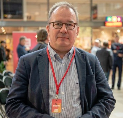 ”Tämä on hyvin monimutkainen ja monitahoinen kysymys, johon ei ole helppoja ja yksinkertaisia ratkaisuja”, supon päällikkö Antti Pelttari kommentoi al-Holin leiriläisten tilannetta. HENRI KARKKAINEN