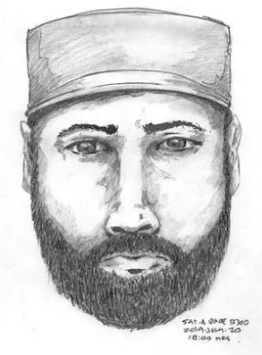 Poliisi tavoittelee luonnoksen miestä tapaukseen liittyen. (KUVA: ROYAL CANADIAN MOUNTED POLICE)