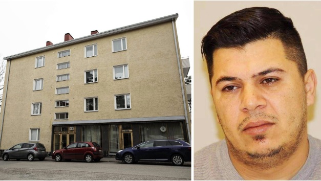 Hayder Al-Hmedawi pääsi puukottamaan entistä puolisoaan, heidän kolmea lastaan ja ex-puolison ystävää sovitun tapaamisen päätteeksi Helsingin Haagassa. (KUVA: NIKLAS MELTIO)