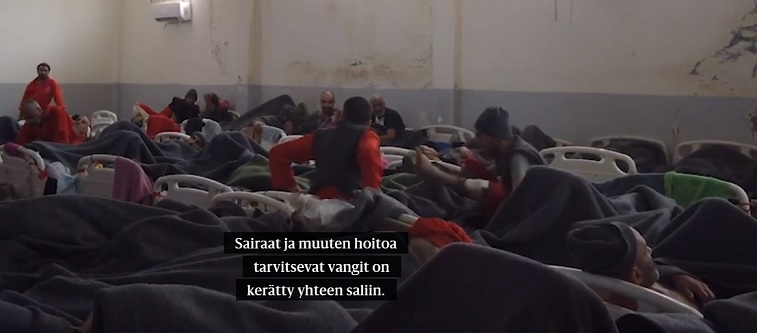 Kuvakaappaus artikkelin videolta.