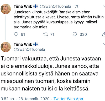 Junes VAATII miesdomarea!